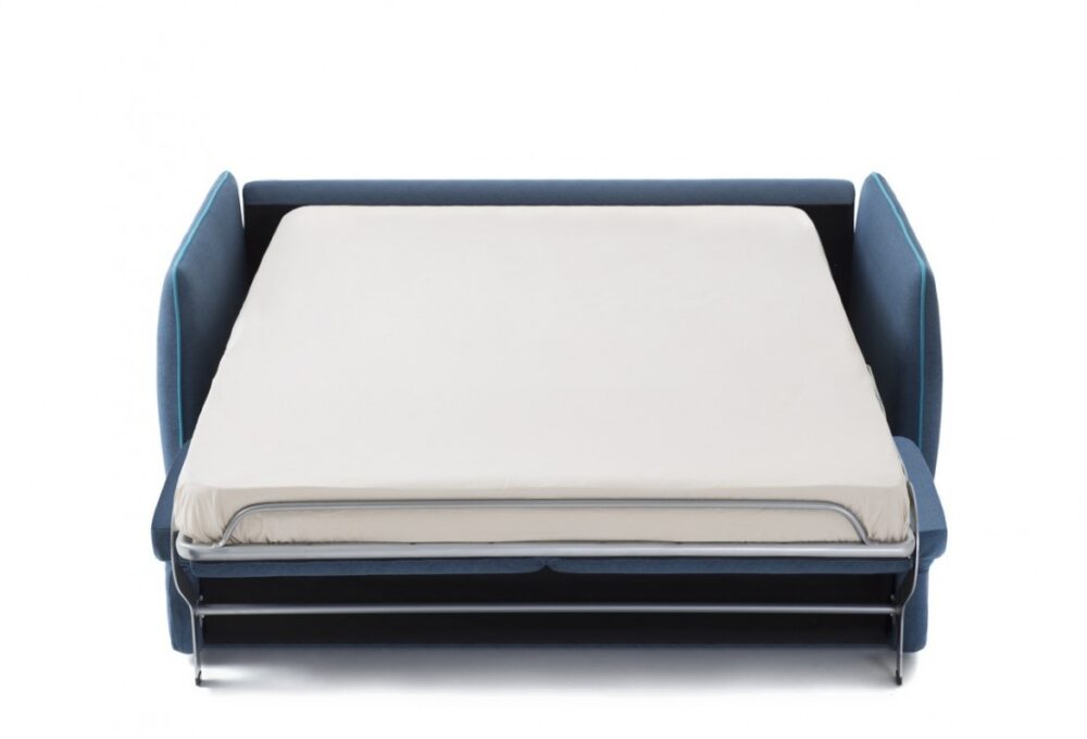 Canapé convertible matelas épais 18 cm couchage 140 x 200 cm DOUCES.NUITS – Image 3